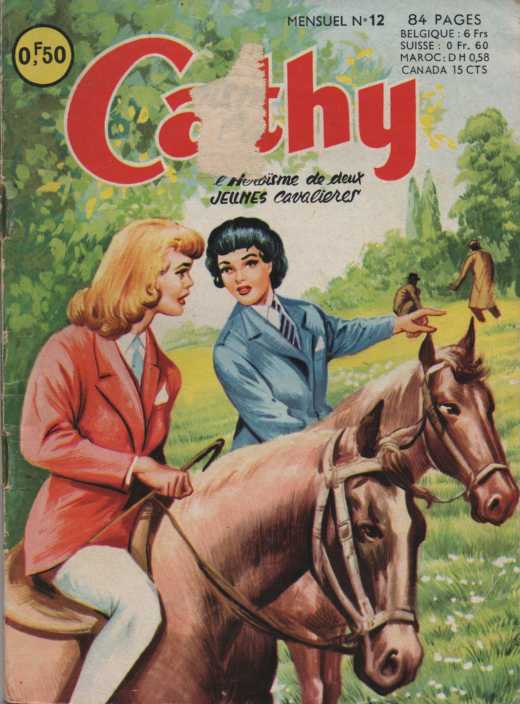 Scan de la Couverture Cathy n 12